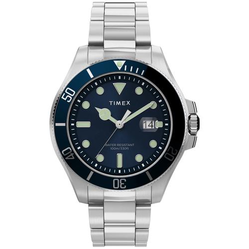 Timex Montre Argent Analogique Hommes Harborside Tw2u41900