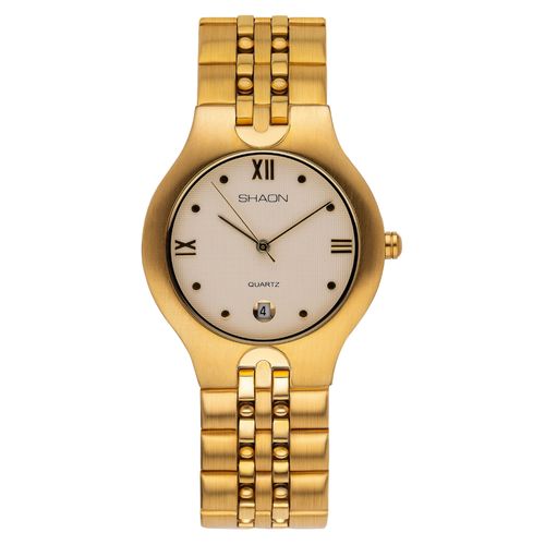 Shaon Montre Doré Analogique Hommes 35-9629-22