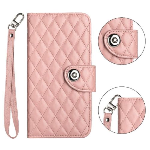 Étui Pour Xiaomi Redmi Note 13 4g Titulaire De La Carte Bande De Poignet Protection Élégante Antichoc Portefeuille Couverture - Couleur Orange