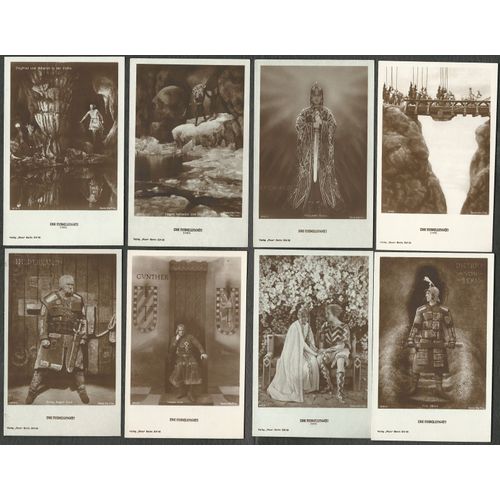 Les Nibelungen - Die Nibelungen - Film Allemand Muet Réalisé Par Fritz Lang En 1924 - 8 Cartes Postales Ufa - Carte Postale Cinéma 8,5x13,5 Cm - Avec Paul Richter, Margarete Schön, Rudolf Klein-Rogge