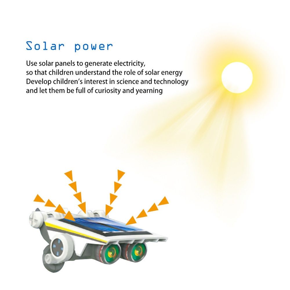 13 Fr 1 - Kit De Robot Solaire ducatif 13 En 1, Jouet Scien... - 2