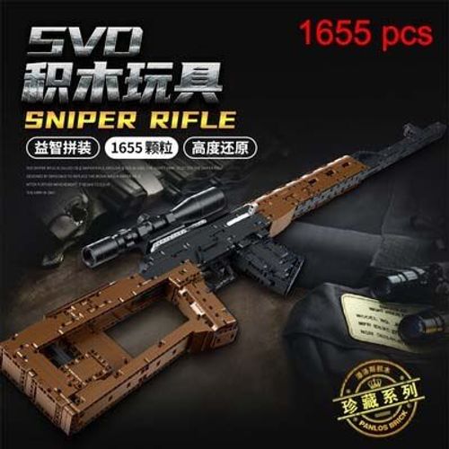 670005 Pas De Boîte - Pistolet De Paintball M4a1 98k M16 En Briques De Technologie, Modèle D'arme, Jouets, Fusil Pour Enfants, Blocs De Construction Électroniques, Cadeaux