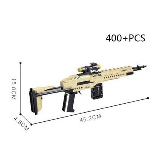 70003 Pas De Boîte - Pistolet De Paintball M4a1 98k M16 En Briques De Technologie, Modèle D'arme, Jouets, Fusil Pour Enfants, Blocs De Construction Électroniques, Cadeaux