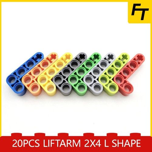 Azul - Blocs De Construction En Forme De L, 2x4, Pour Bricolage, Compatibles Moc, Jouets Château Créatif, Petites Particules, 32140