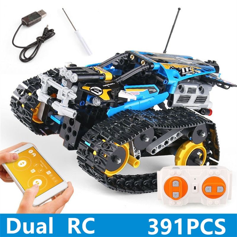 Bleu Pas De Bote - Vhicule Tout-Terrain Rc  Construire, 3...
