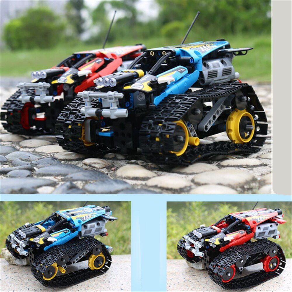 Bleu Pas De Bote - Vhicule Tout-Terrain Rc  Construire, 3... - 4