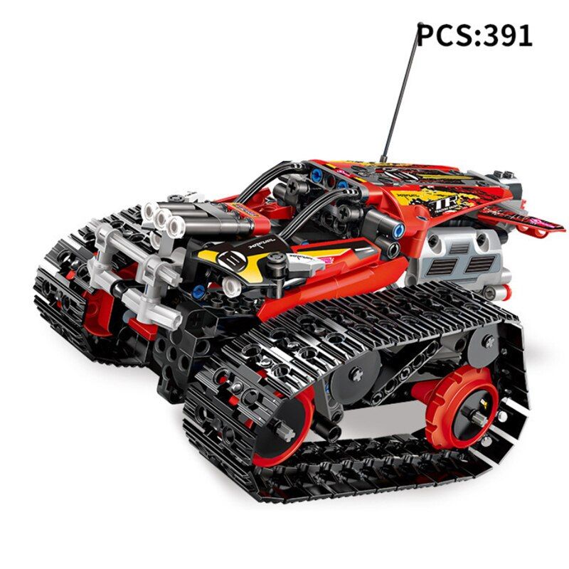 Bleu Pas De Bote - Vhicule Tout-Terrain Rc  Construire, 3... - 5