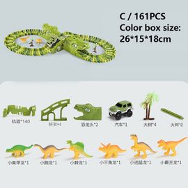 Combo Dinosaure 3 - Jouet Crétaceus Jurassic World Camp, Dinosaure, Paradis, Puzzle Pour Enfants, Modèle De Voiture Électrique, Vacances