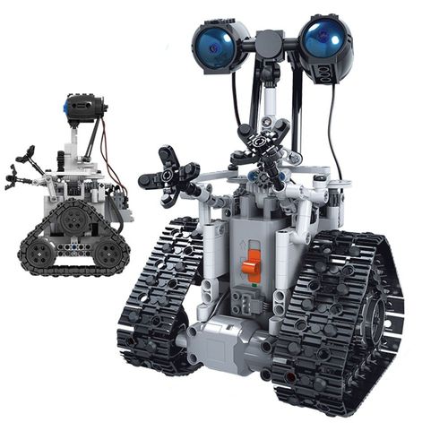 Gris - Blocs De Construction Électrique Pour Robot Télécommandé Intelligent, 408 Pièces, Technique