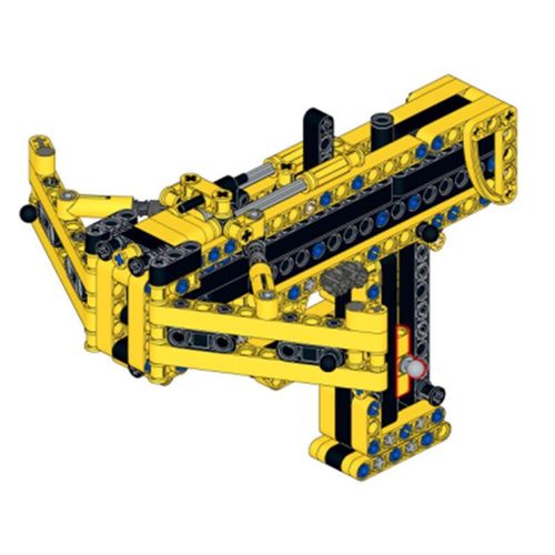 Jaune - Blocs De Construction Militaire À Arbalète Mécanique Pliante, Accessoires, Armes À Feu, Pièces Moc, Briques, Modèle De Tir, Jouet, Cadeau Pour Enfants
