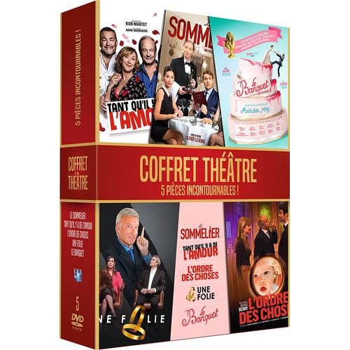 Théâtre - Les Meilleures Comédies - Coffret 5 Dvd