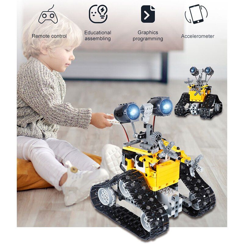 Robot Robot Blanc - Jouets De Course Pour Enfants, Programma... - 7