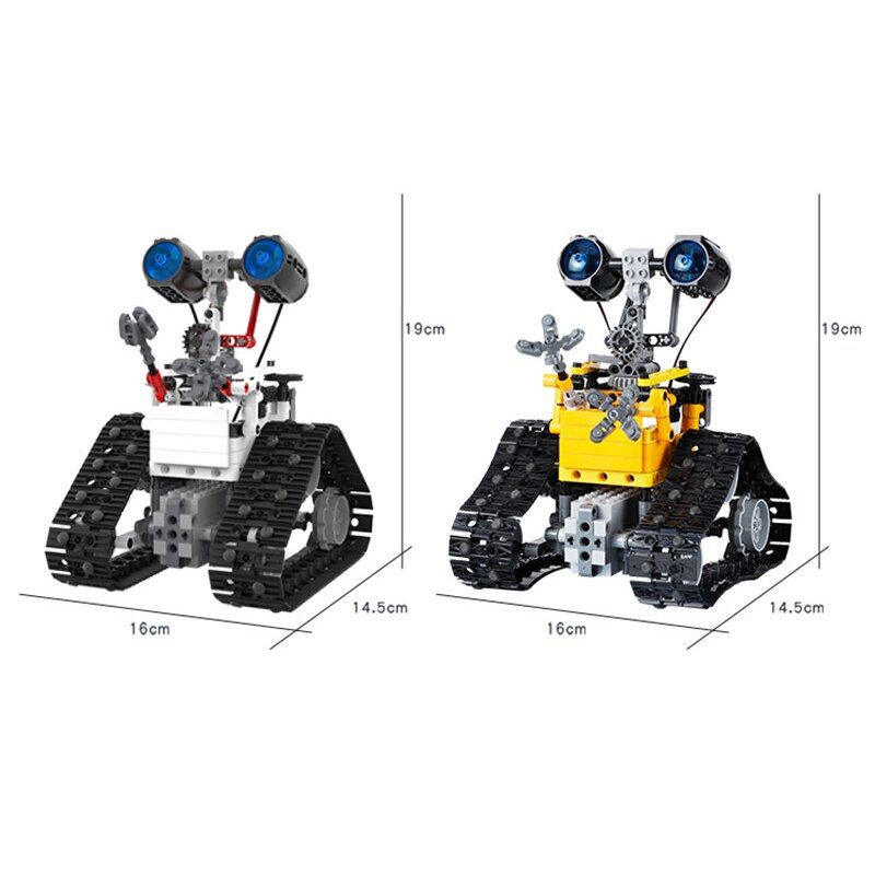 Robot Robot Jaune - Jouets De Course Pour Enfants, Programma... - 5