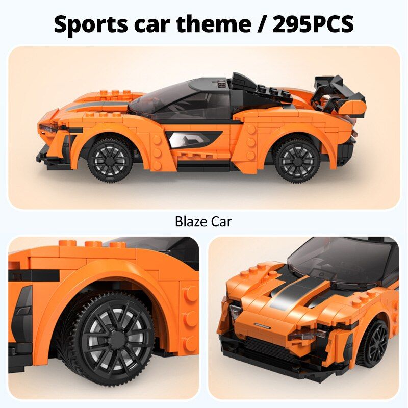 Sans Bote - Blocs De Construction De Voiture De Sport, Prog... - 4