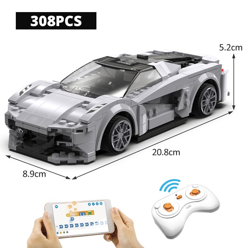 Sans Bote - Blocs De Construction De Voiture De Sport, Prog...