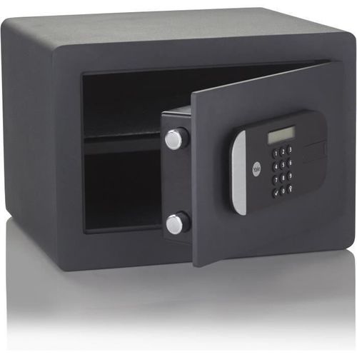 YALE Coffre-fort haute sécurité à serrure électronique (Certifié SKG), format domestique H.25 x l.35 x P.30 cm (18,6 L)