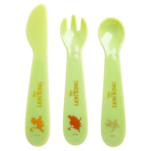 Disney Le Roi Lion Lot De Couverts : Fourchette, Cuillère Et Couteau -