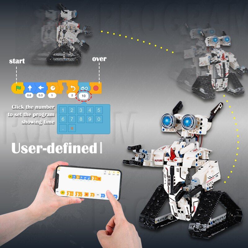 Sans Bote - Blocs De Construction De Robot Tlcommand, 46... - 6