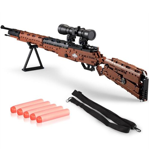 Sans Boîte - Fusil De Sniper 98k, Blocs De Construction, Jouets, Modèle De Fusil, Jeu De Tir Pour Enfants, Cadeaux Pour Garçons