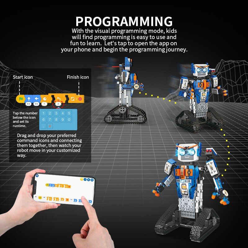 Sans Bote - Ensemble De Robot  Chenilles Tlcommand, Cr... - 5