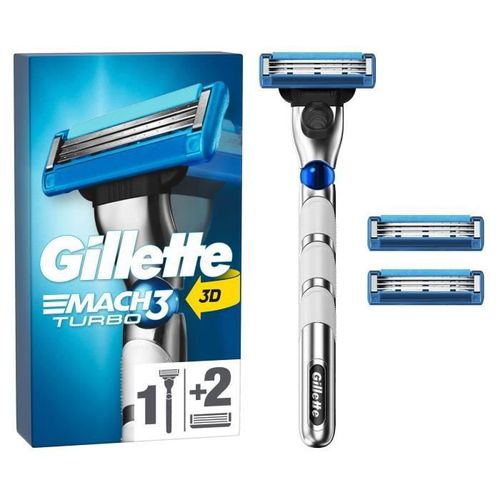 Gillette Rasoir Mach3 Turbo - 3 Lames 