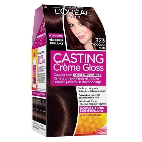 L'oréal Paris Casting Crème Gloss Coloration 323 Chocolat Noir 