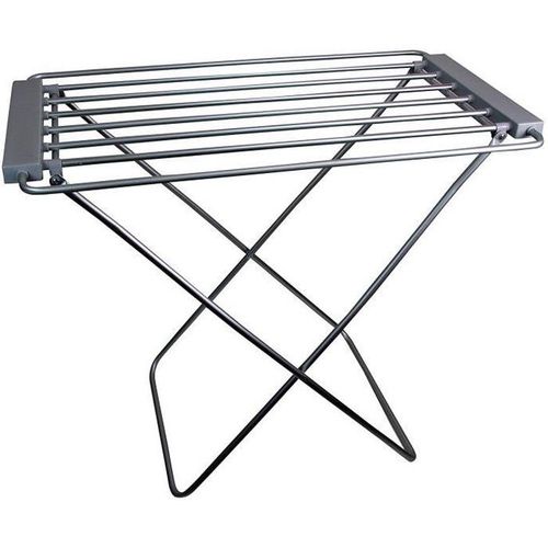 Fishtec Étendoir Séchoir À Linge Electrique Chauffant Pliable 100w - 8 Barres 