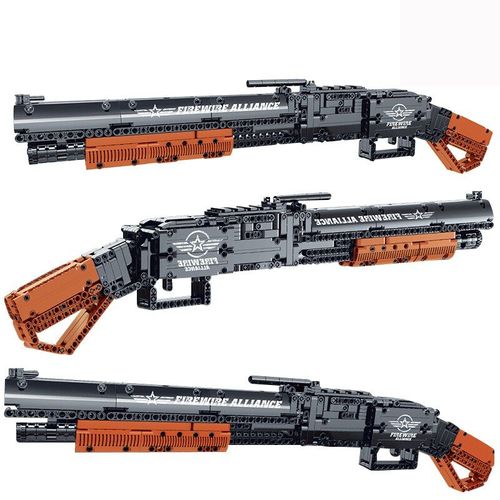 Sans Boîte D'origine - Série D'armes Militaires Techniques, Blocs De Construction, Fusil De Sniper, Pistolet À Brique, Modèle De Simulation, Jouet Pour Enfants, Cadeau De Vacances