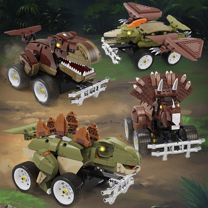 Sans Bote D'origine - Blocs De Construction Animaux Dinosau... - 3