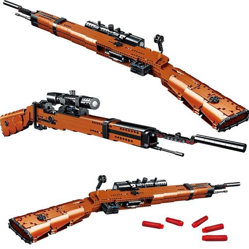 Sans Boîte D'origine - Série D'arme Militaire Technique, Blocs De Construction, Fusil De Sniper, Pistolet De Visée, Jouets Créatifs Pour Enfants, Cadeau D'anniversaire Pour Garçon