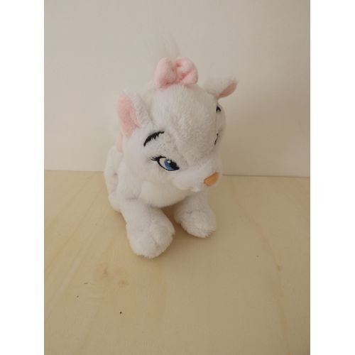 Doudou Peluche Chat Blanc Marie Les Aristochats Disney