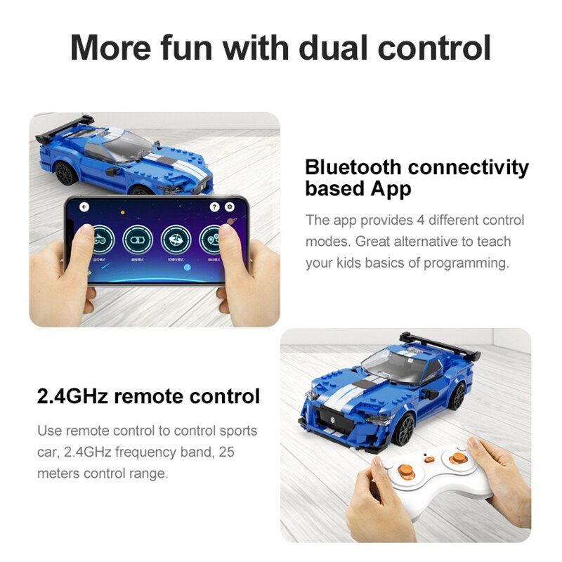 Sans Emballage - Voiture De Course Technique Blue Devils Rc,... - 6