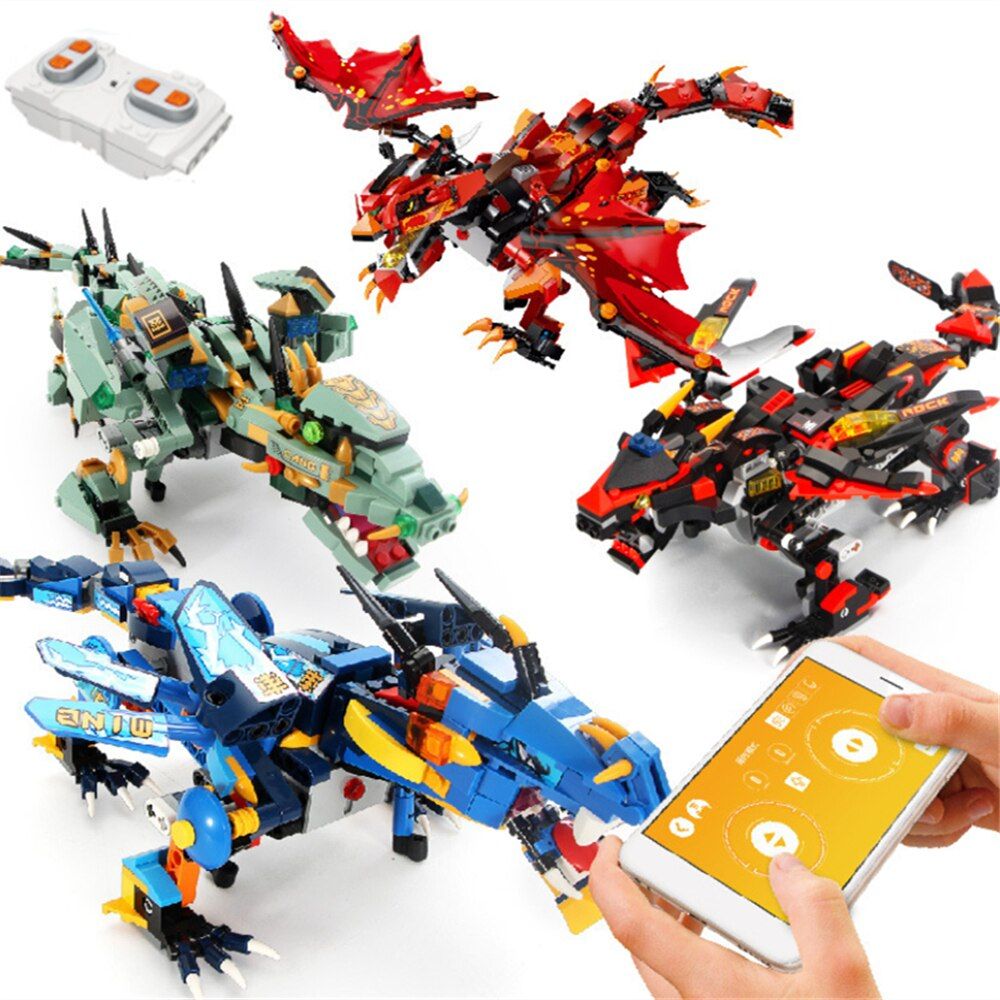 Sans Encadrer C - Blocs De Construction De Dinosaures lectr... - 3
