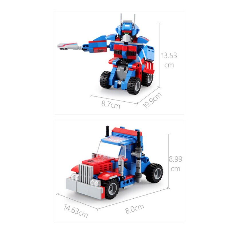 Robot De Transformation 2 En 1, Voiture, Camion, Vhicule Rc... - 3