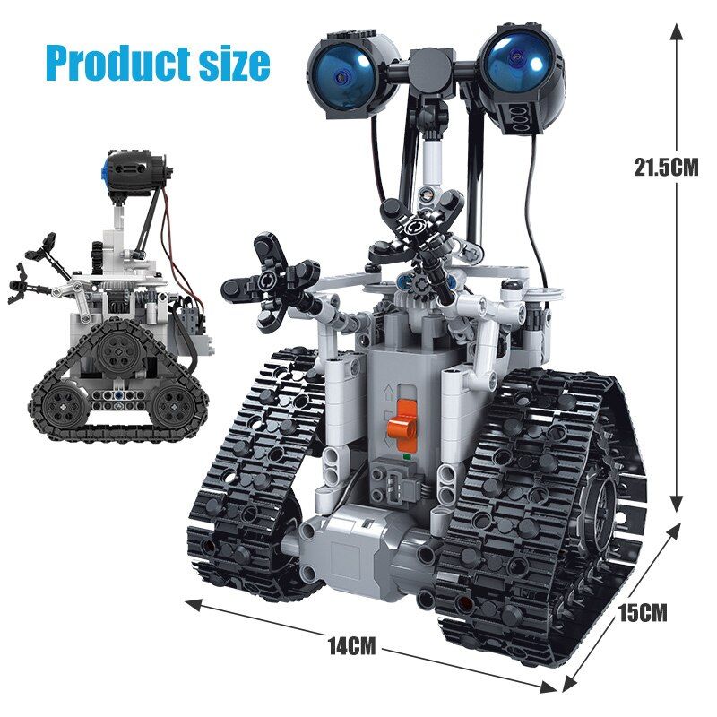 Robot Rc Tlcommand High-Tech Classique, 2.4ghz Avec Bote... - 6