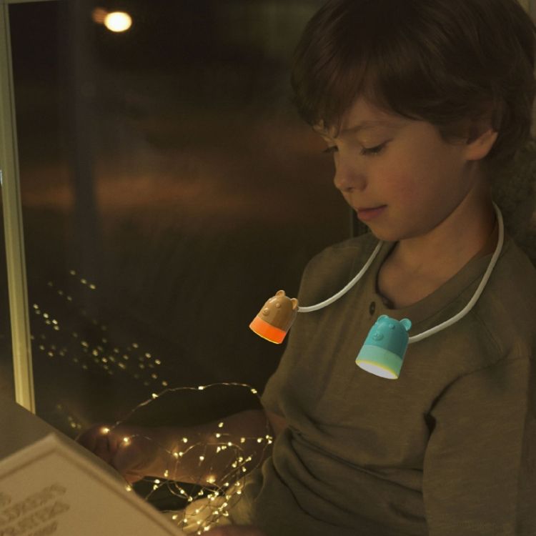 KD201 Lampe portable suspendue au cou, veilleuse LED de lect... - 6