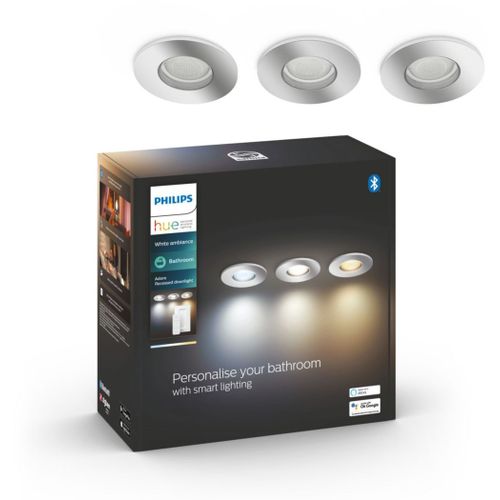 Philips Hue Wa Adore Encastre X3 X5w Chrome