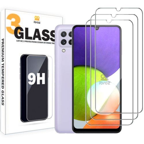 Protège Écran Ibroz Samsung A22 4g Verre Trempe X3