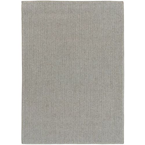 Tapis En Laine Et Polyester - Tricot - Gris Clair Decoweb.Com - 80 X 150 Cm