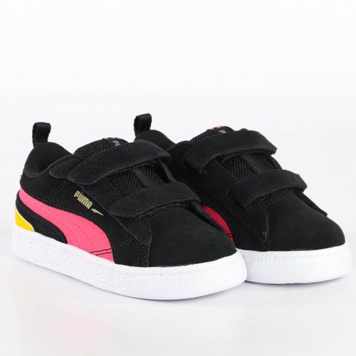 Baskets Puma Garçon Suede Bloc Noir