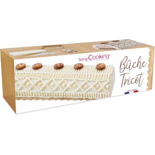 Moule À Bûche Scrapcooking Buche Tricot
