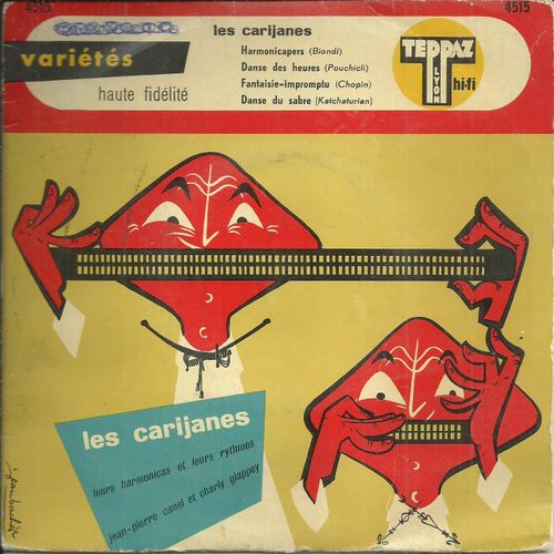 Les Carijanes (Chaly Glappey - Jean-Pierre Canel : Harmonicapers (Biondi) - Danse Des Heures (Pouchicli)  /  Fantaisie-Impromptu (Chopin) - Danse Du Sabre (Katchaturian)
