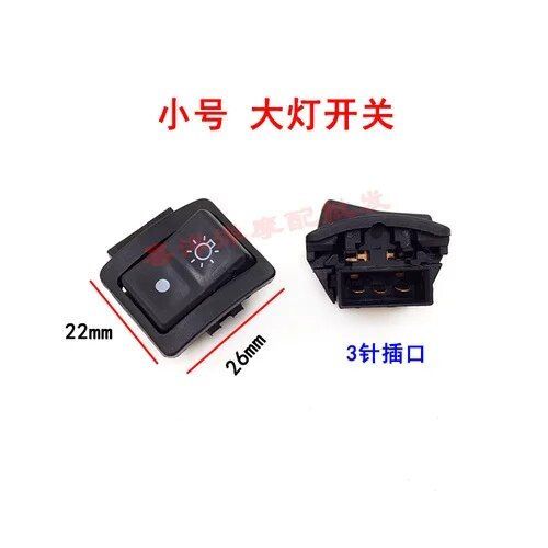 Klaxon Électrique Universel Pour Moto,Lampe De Sauna,Démarrage,Clignotant,Bouton De Commutation Pour Honda,Amaha,Suzuki,Kawasaki,125cc,1pc - Type 5