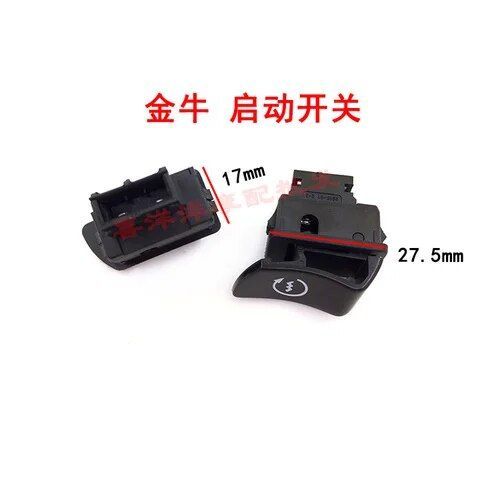 Klaxon Électrique Universel Pour Moto,Lampe De Sauna,Démarrage,Clignotant,Bouton De Commutation Pour Honda,Amaha,Suzuki,Kawasaki,125cc,1pc - Type 11