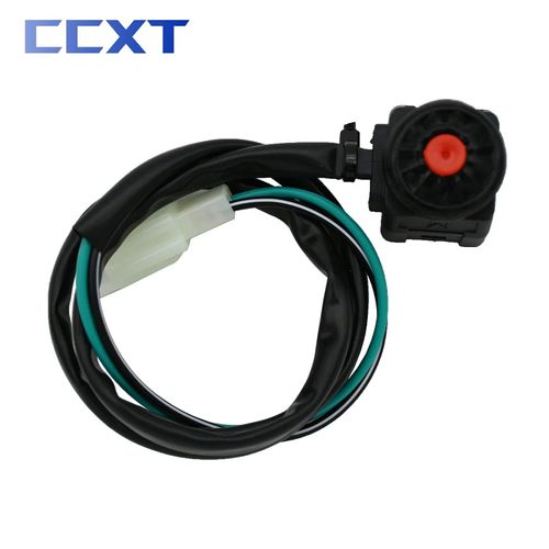 Bouton De Klaxon Universel Pour Moto,Interrupteur De Démarrage Et D'arrêt Du Moteur,Guidon 22mm,Honda,Yamaha,Bmw,Rl,Utv,Ktm,Kawasaki,Suzuki - Type Red