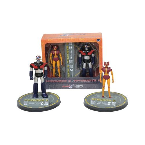 Mazinger Z - Pack 2 Figurines Mazinger Z & Afrodita A 15 - 18 Cm