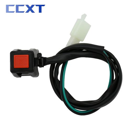 Commutateurs De Poignée De Commande De Démarrage De Moto Rl,Bouton D'arrêt De Klaxon,Honda,Yamaha,Suzuki,Ktm,Kawasaki,Cr,Rl,Crf,22mm - Type Red