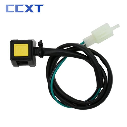 Commutateurs De Poignée De Commande De Démarrage De Moto Rl,Bouton D'arrêt De Klaxon,Honda,Yamaha,Suzuki,Ktm,Kawasaki,Cr,Rl,Crf,22mm - Type Yellow