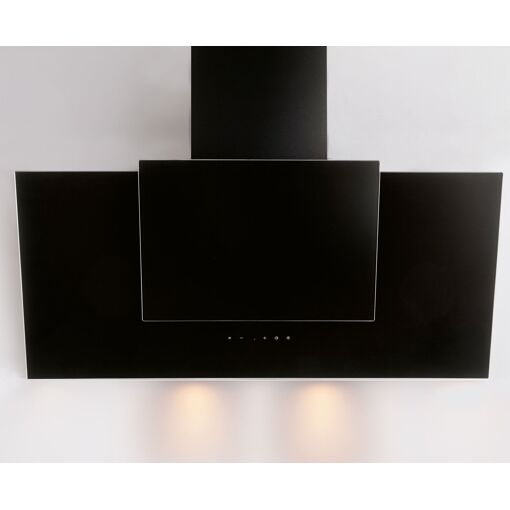 silverline - hotte d&eacute;corative inclin&eacute;e 60cm 62