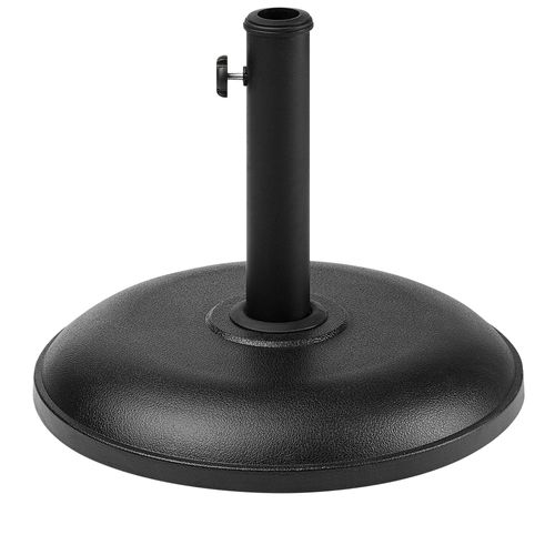 Socle De Parasol Canzo Noir Rond